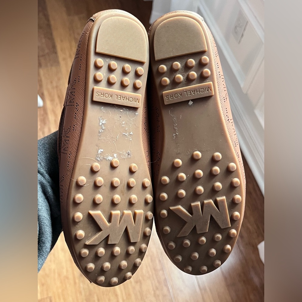 Michael Kors flats women’s Size 7 brown logo - Picture 8 of 8